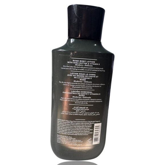 Bath & Body Works ROSE Body Lotion Cream Hand Shea‎ Butter 8 oz 24 Hour Moisture - Picture 2 of 2